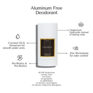 No. 1 Natural Deodorant - Jasmine, Cedar, Incense & Vetiver